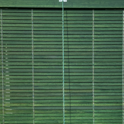 Outdoor Wooden Blind - Green