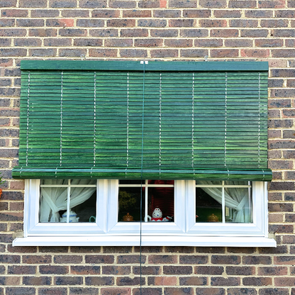 Outdoor Wooden Blind - Green