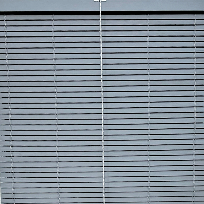 Outdoor Wooden Blind - Grey